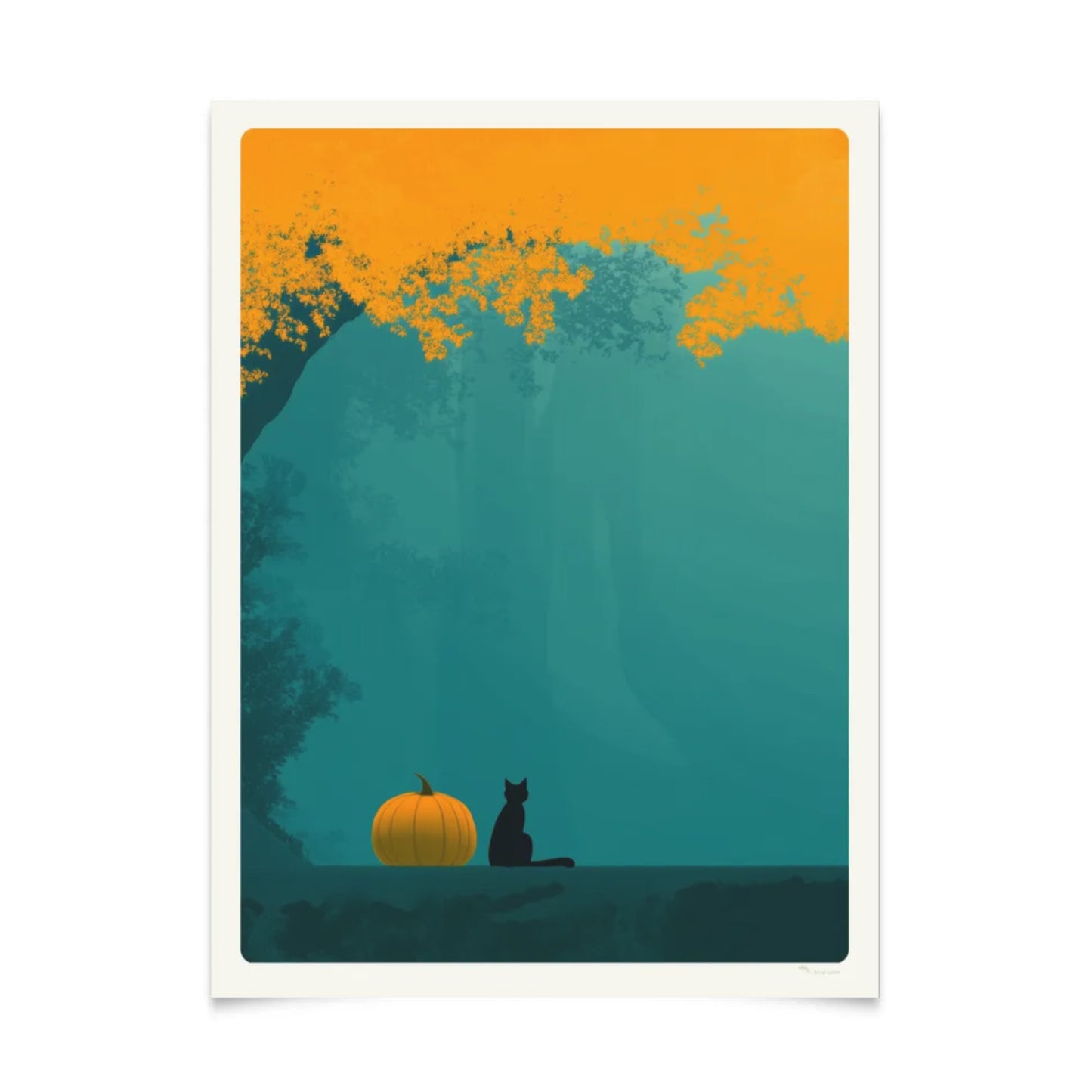 Poster Halloween-Kollektion 30x40