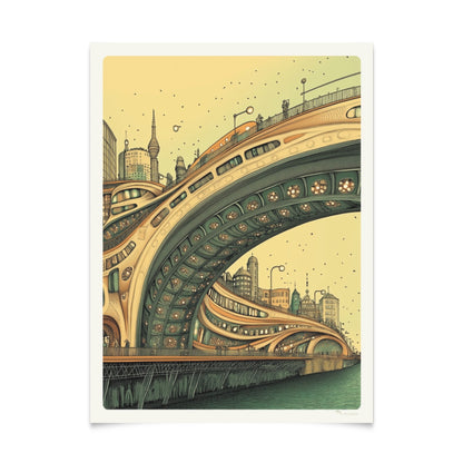 Bridges & Cityscapes: Series of 5 Industrial Designs