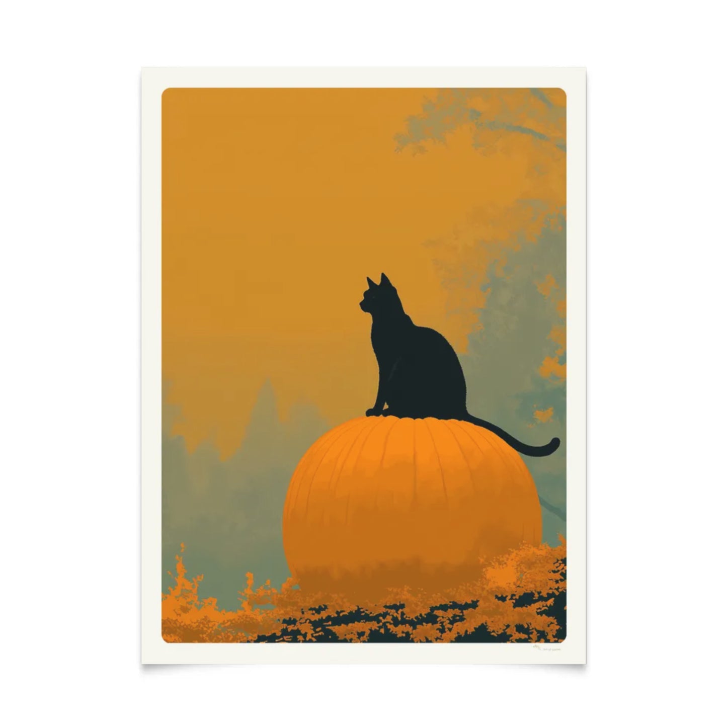 Poster Halloween-Kollektion 30x40